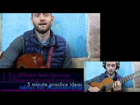 5 minute Practice Ideas | Make Your Own Backing Track