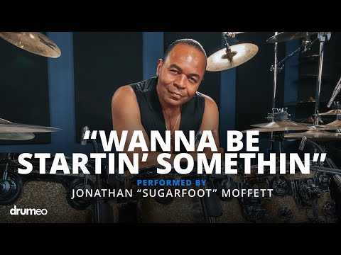 Michael Jackson&#039;s Drummer Jonathan Moffett Performs &quot;Wanna Be Startin&#039; Somethin&quot;