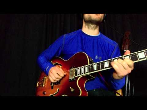 reggae jazz guitar - audio/video practice