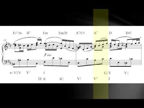 Bach: &quot;Air on the G String&quot; Harmonic Analysis