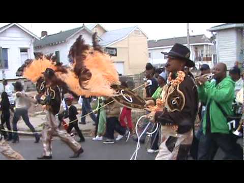 Treme Sidewalk Steppers 2010 Second Line feat New Birth Brass Band