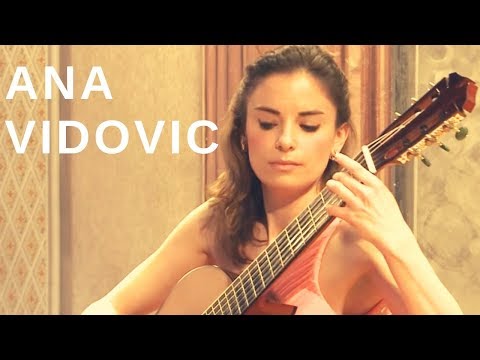 Ana Vidovic plays introduction and variations on a Theme by Mozart Op 9 by Fernando Sor