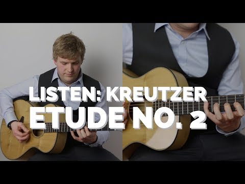 LISTEN: Kreutzer Etude No. 2